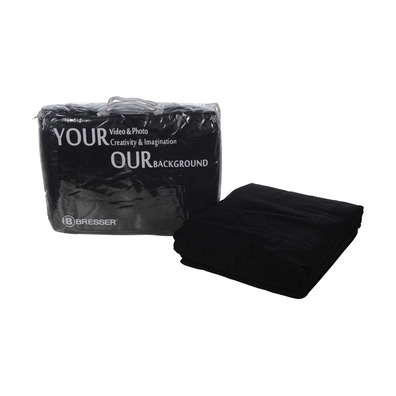 Black bottom fabric Bresser Y-9 3x6 m
