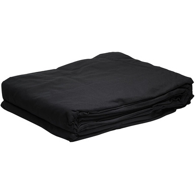 Black bottom fabric Bresser Y-9 3x6 m