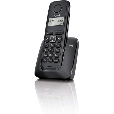 Digital DECT Digital Gigaset A116 Black Phone