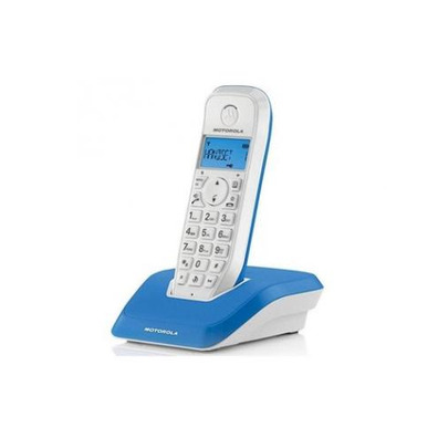 Wireless DECT Motorola S1201 Blue Phone