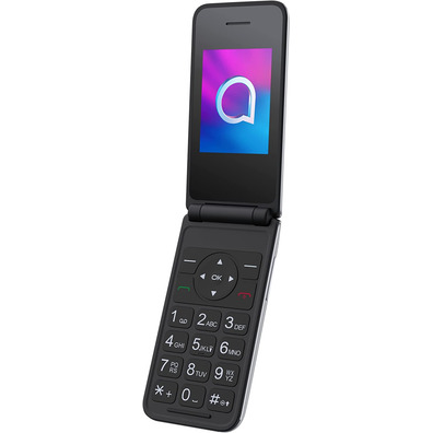 Alcatel 3082X Silver Metal Phone