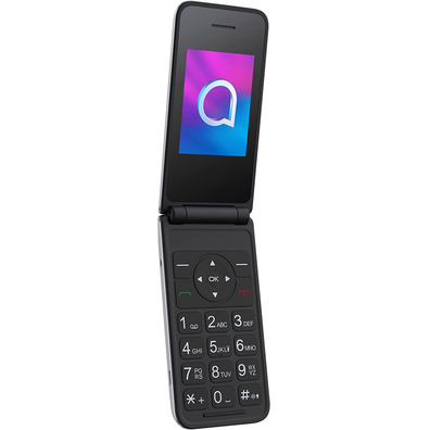 Alcatel 3082X Silver Metal Phone