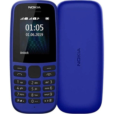 Nokia 105 4Th Edition Blue Phone