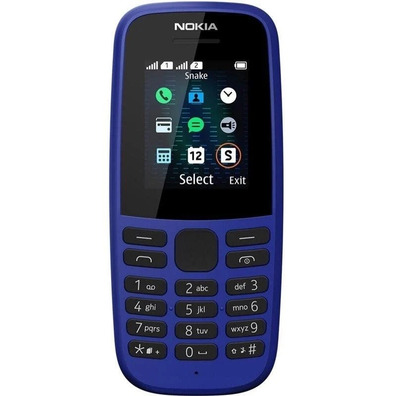 Nokia 105 4Th Edition Blue Phone