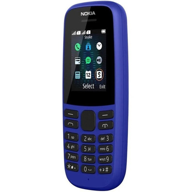 Nokia 105 4Th Edition Blue Phone