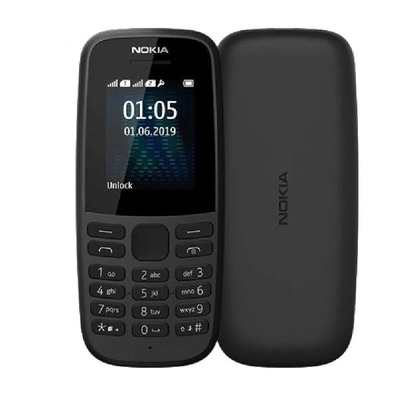 Nokia 105 4Th Edition Black Mobile Phone