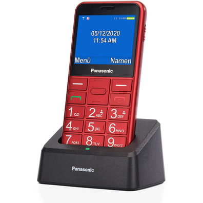 Panasonic KX-TU155EXRN Red Mobile Phone