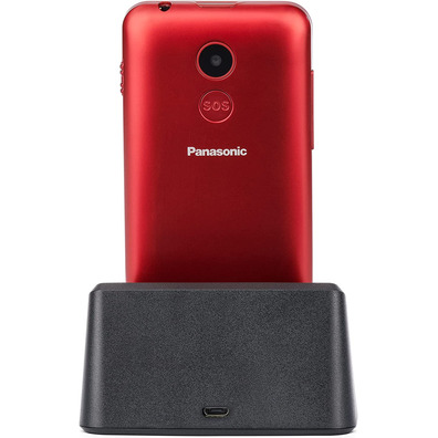 Panasonic KX-TU155EXRN Red Mobile Phone