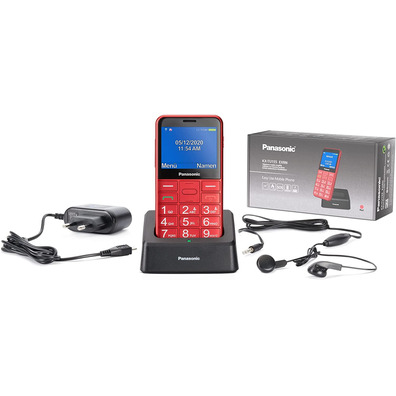 Panasonic KX-TU155EXRN Red Mobile Phone