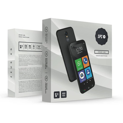 SPC Zeus 4G Mobile Phone for Black Older People