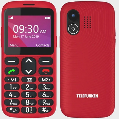 Telefunken S520 Mobile Phone for Red Seniors