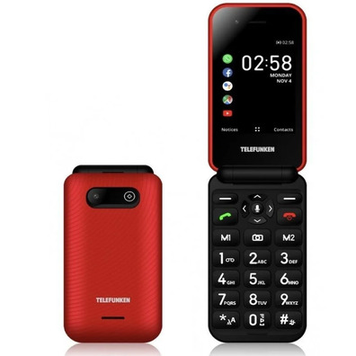 Telefunken S760 Mobile Phone for Red Seniors