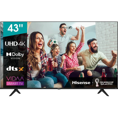 Television LED Hisense 43A6BG 43 '' Smart TV 4K/Wifi/BT