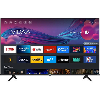 Television LED Hisense 50A6BG 50 '' Smart TV 4K Wifi/BT