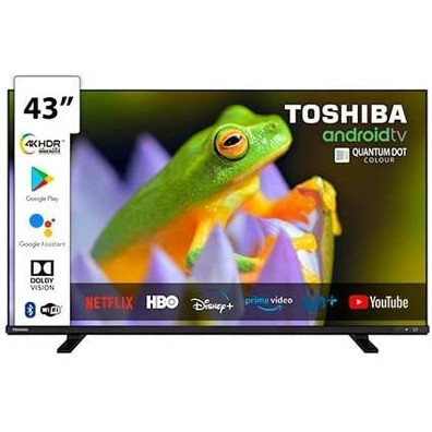 TV QLED 43 '' Toshiba 43QA4C63DG Smart TV/4K UHD