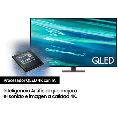 Television QLED 50 '' Samsung QE50Q80A Smart TV/4K UHD/Wifi