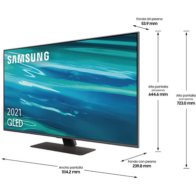 Television QLED 50 '' Samsung QE50Q80A Smart TV/4K UHD/Wifi