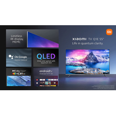 QLED TV 55 '' Xiaomi Q1E ELA4716EU Android TV