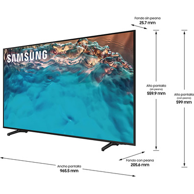 Television Samsung Crystal UHD UE43BU8000K 43 '' SmartTV/Wifi/4K