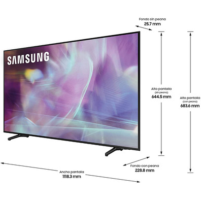 Television Samsung QLED QE50Q60A 50 " Ultra HD 4K Smart TV/WiFi