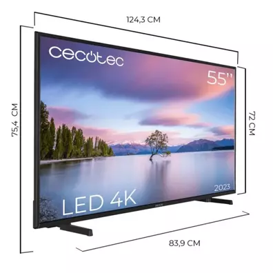 Cecotec TV A series ALU00055 55 " Ultra HD 4K/Smart TV