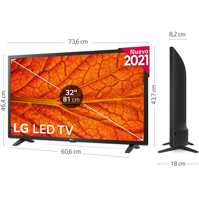 LG 32LM637BPLA 32 " HD/ Smart TV/WiFi