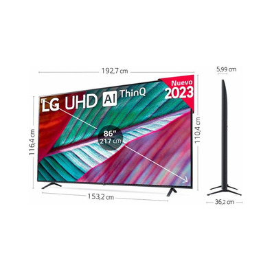LG UHD TV 86UR78006LB 86 "/Ultra HD 4K/Smart TV/ WiFi