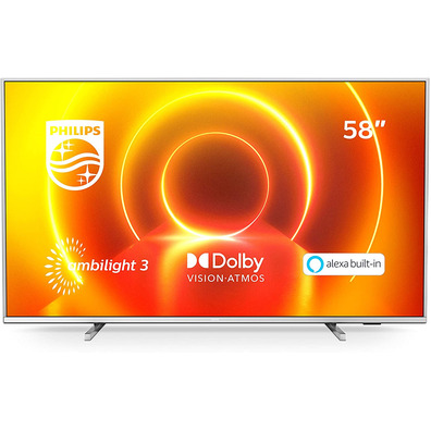 Philips 58PUS7855 58 " Ultra HD 4K/Smart TV/WiFi Silver