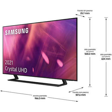 Samsung Crystal UHD TV UE43AU9005 43 " Ultra HD 4K/Smart TV/WiFi