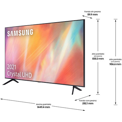 Samsung Crystal UHD TV UHD UE65AU7105 65 " Ultra HD 4K Smart TV/WiFi