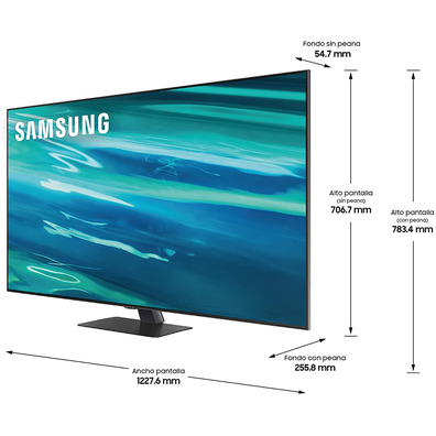 Samsung QE55Q80A 55 '' Ultra HD 4K/Smart TV/WiFi