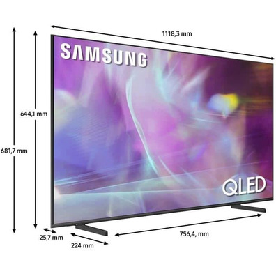 Samsung QLED TV QE50Q60BAU 50 " Ultra HD 4K/Smart TV/WiFi