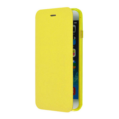 Flip cover for iPhone 6 Plus Yellow