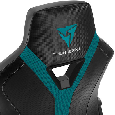 Thunderx3 chair gaming yc1 black cyan Blue