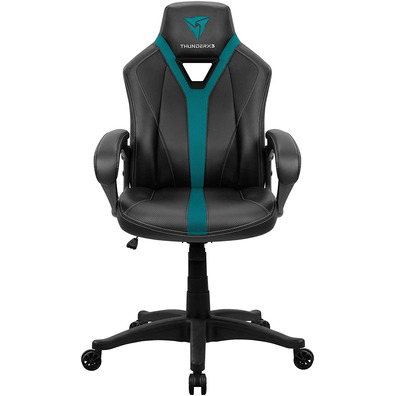 Thunderx3 chair gaming yc1 black cyan Blue