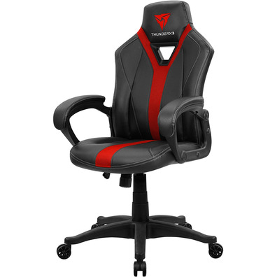 Thunderx3 chair gaming yc1 black cyan Red