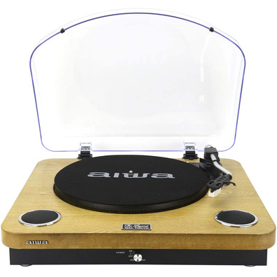 Tocadiscos Aiwa GBUR-120BKMKII Madera