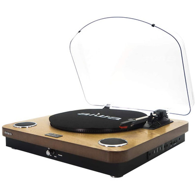 Tocadiscos Aiwa GBUR-120BKMKII Madera