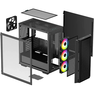 ATX Deepcool CG540 Black Tower