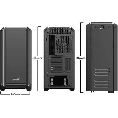 Tower E-ATX Be Quiet! Silent Base 601 Silver