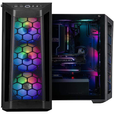 Tower E-ATX Cooler Master Masterbox MB511 ARGB Black