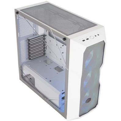 Tower E-ATX Coolermaster Masterbox TD500 Mesh White