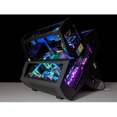 EATX DeepCool Quadstellar Black RGB Tower