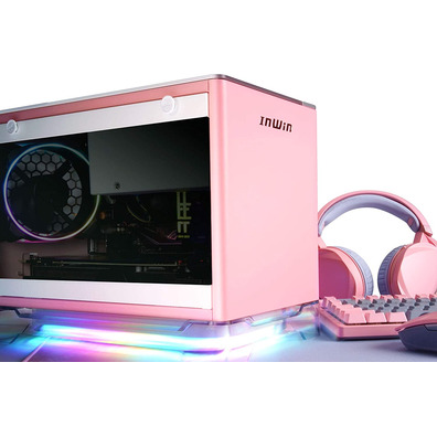 Mini ITX 650W IN Win A1 Plus Pink Tower