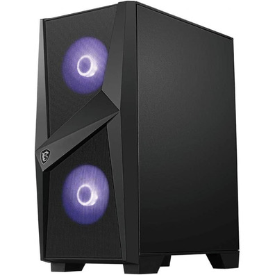 MSI MAG Forge 100M RGB Black ATX Tower