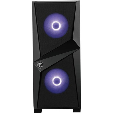 MSI MAG Forge 100M RGB Black ATX Tower