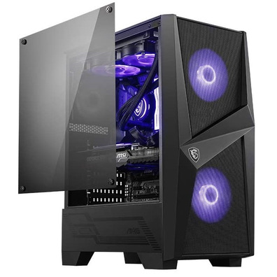 MSI MAG Forge 100M RGB Black ATX Tower