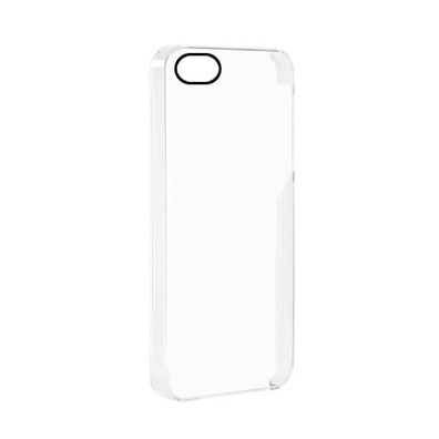 Transparent Plastic Case for iPhone 5/5S Rosa