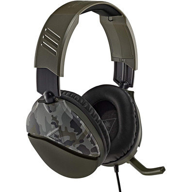 Turtle Beach Recon 70 Green Camo Wired PS5/PS4/Xbox/Switch/PC