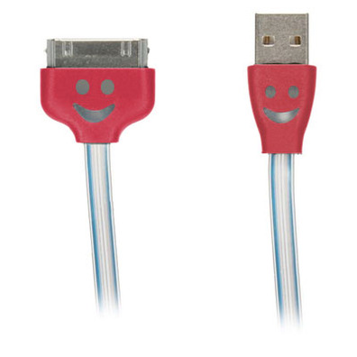 Smiling Face for iPhone 3G/3Gs/4/4S Red